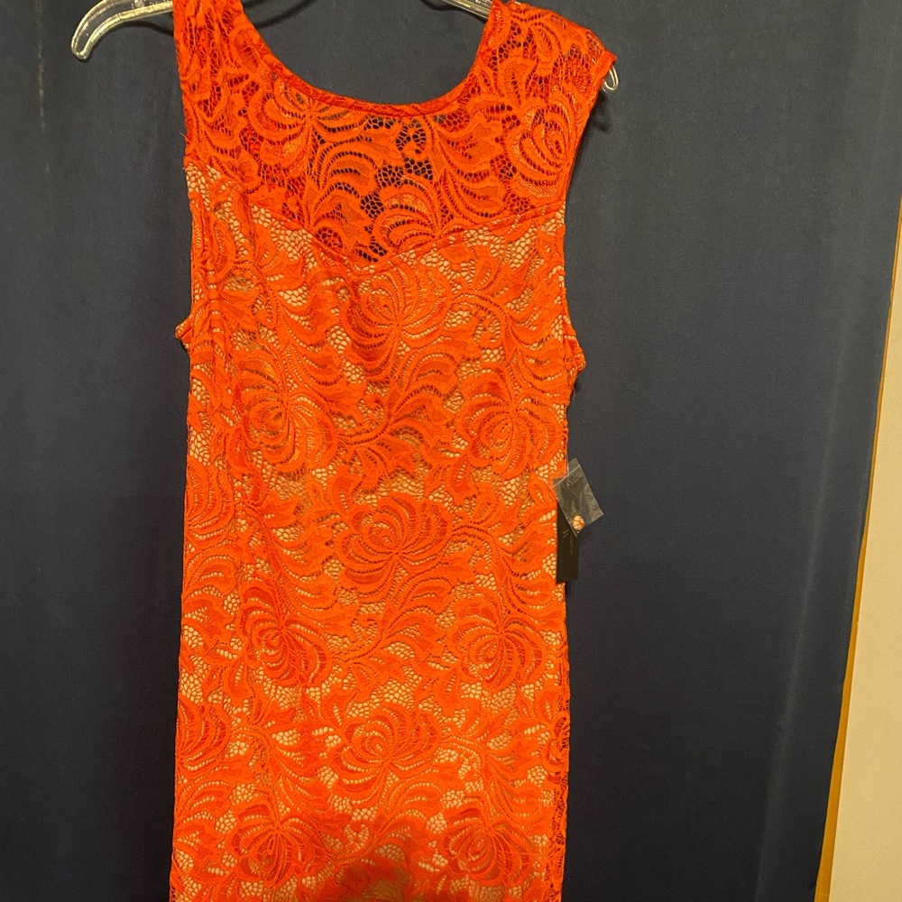 Worthington with tags sleeveless lace dress.
